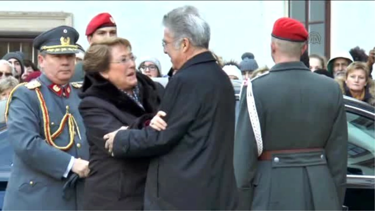 Şili Devlet Başkanı Bachelet, Viyana\'da