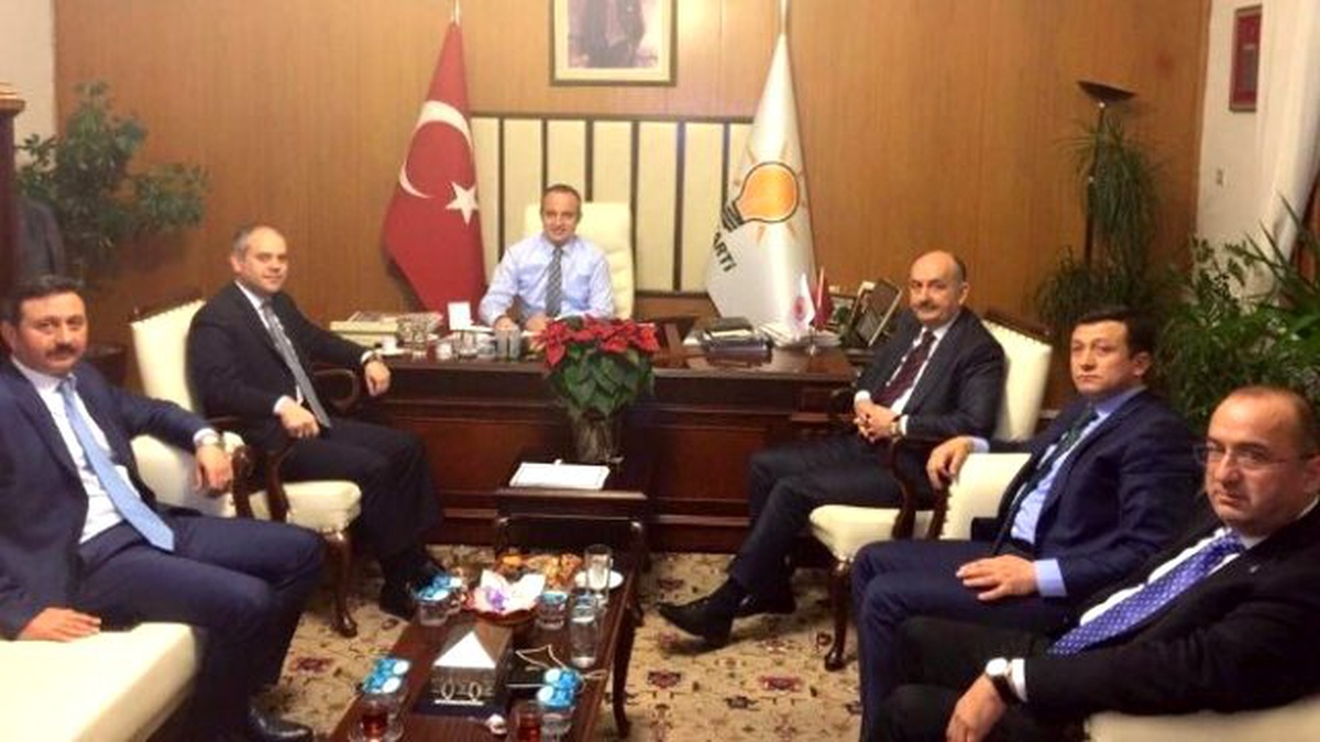 Turan, Bakan Müezzinoğlu ve Kılıç\'ı Ağırladı