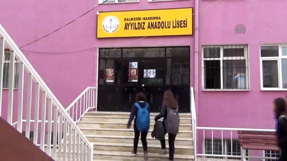 Bandırma\'da Zili Çalmayan Tek Okul