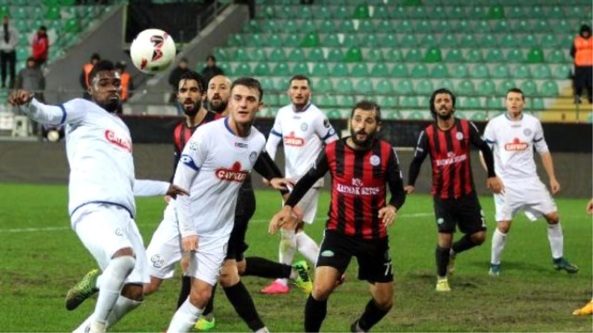 Çaykur Rizespor - Orhangazispor: 1-0
