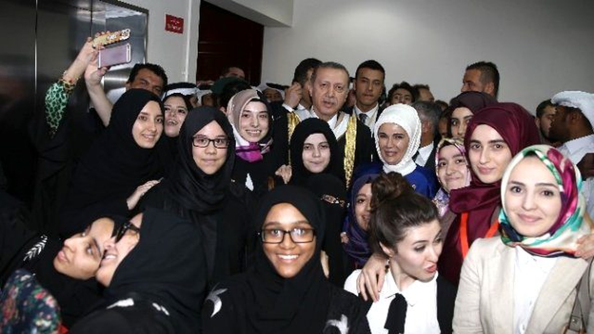 Cumhurbaşkanı Erdoğan, Katar\'da Yunus Emre Enstitüsü\'nün Açılışını Yaptı