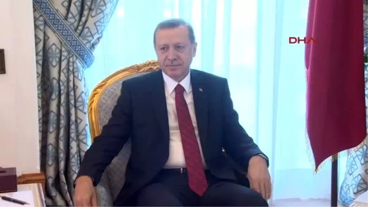 Cumhurbaşkanı Erdoğan, Katar Emiri Al Sani ile Görüştü