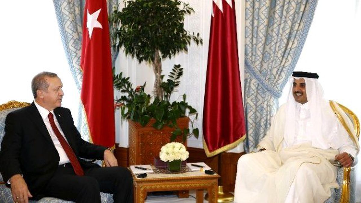 Cumhurbaşkanı Erdoğan Katar Emiri ile Görüştü