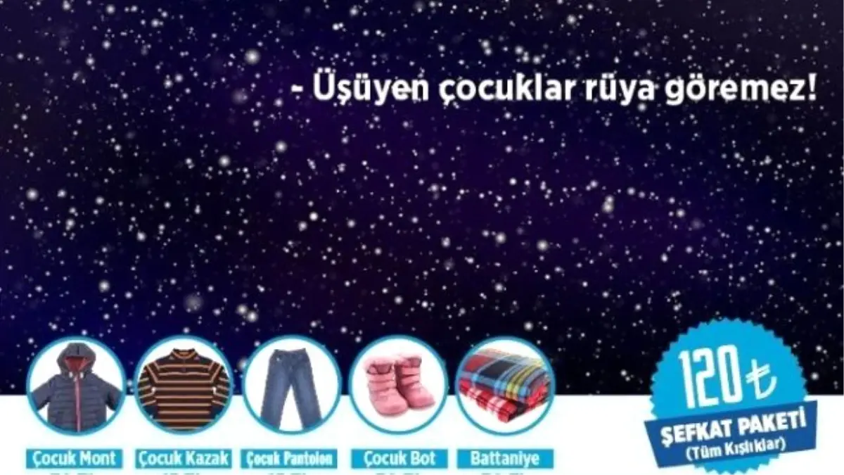 İyilikder\'den Çocuklar İçin Kış Kampanyası