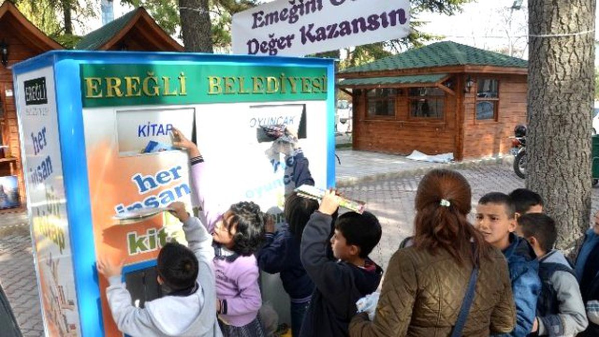 Öğrencilerden Kitap Kampanyasına Destek