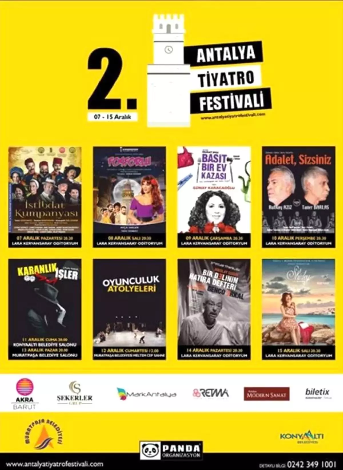 Tiyatro Festivali Rezervasyonu \'Salon İlaçlanıyor\' Diye İptal Edildi