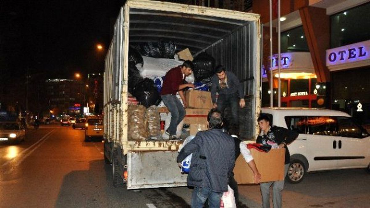 Türkmenlere Ülkücülerden Yardım