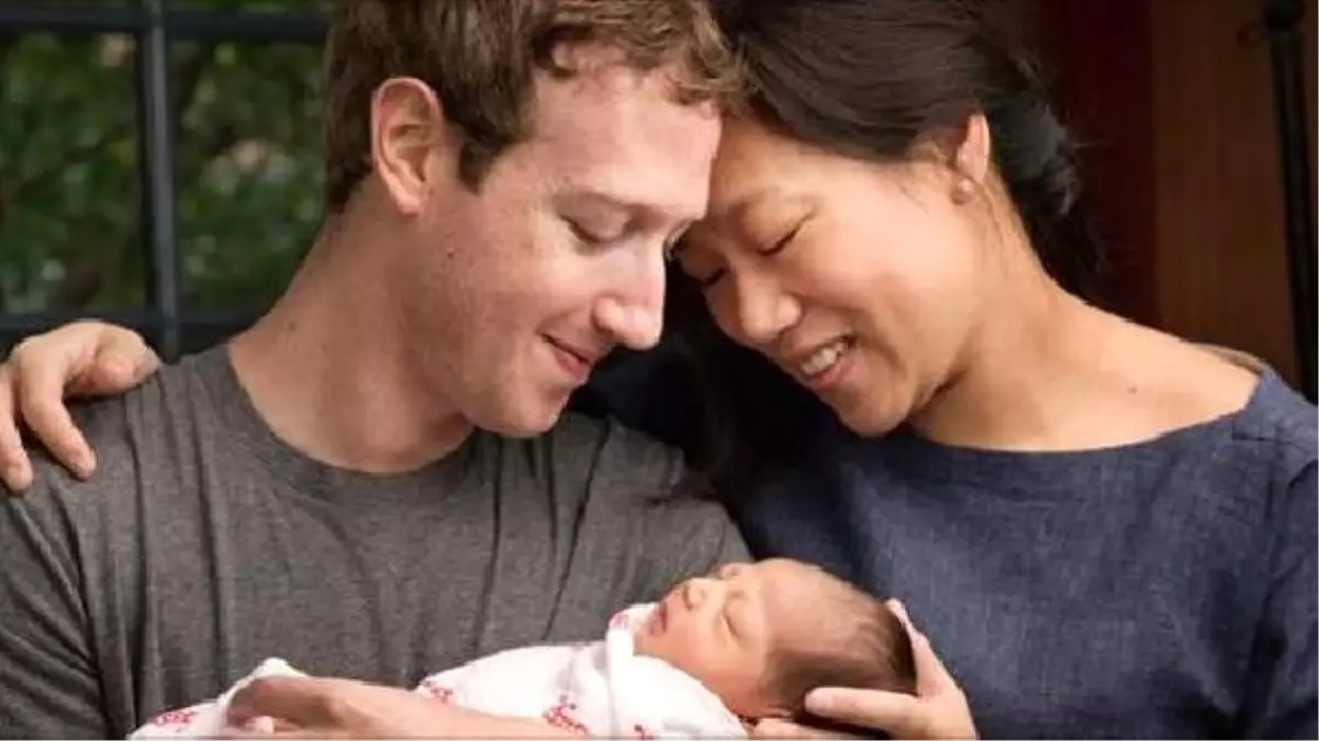 Zuckerberg Yeni Doğan Kızı Max İçin Facebook\'un 99\'unu Bağışladı