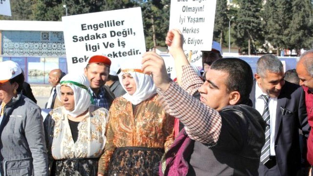 Engelsiz Yaşam İçin Yürüdüler