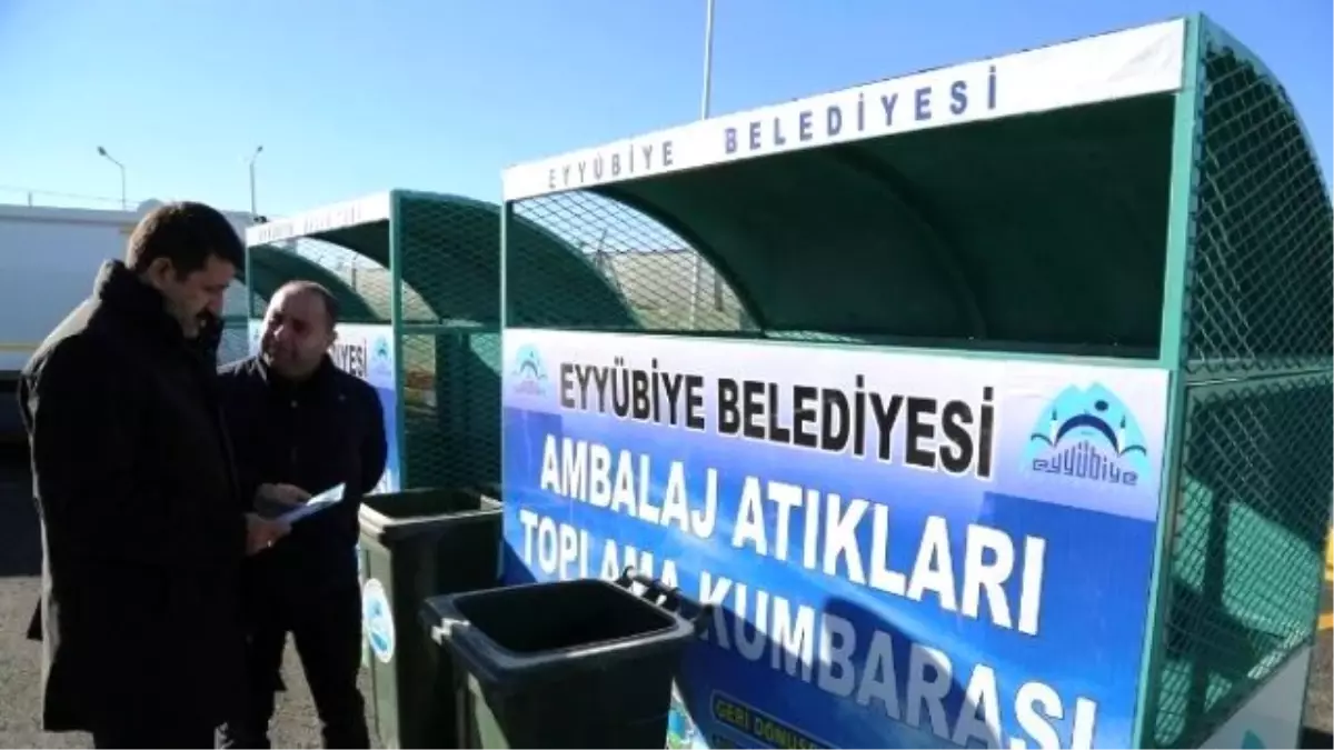 Eyyübiye Belediyesinden Geri Dönüşüme Destek