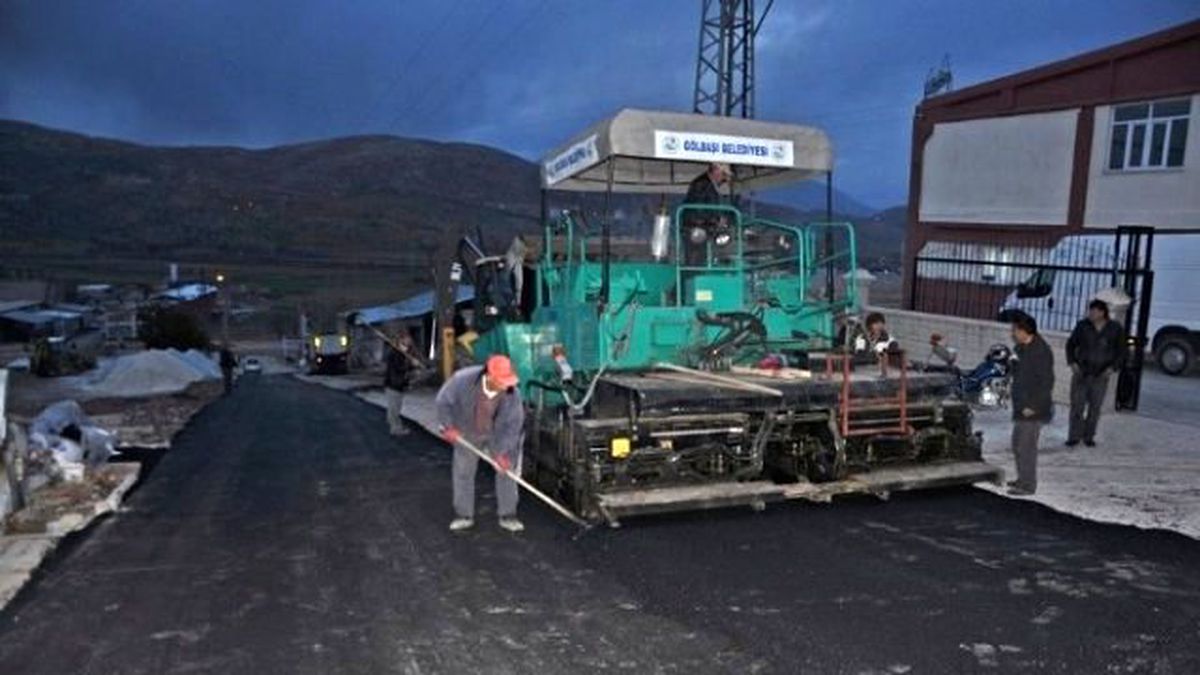 Gölbaşı Kss Karşısı Asfaltlandı