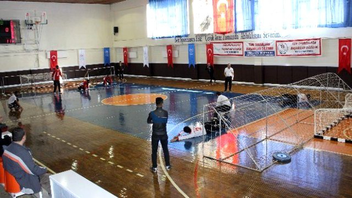 Görme Engelliler Goalball Turnuvasında Kıyasıya Mücadele Etti