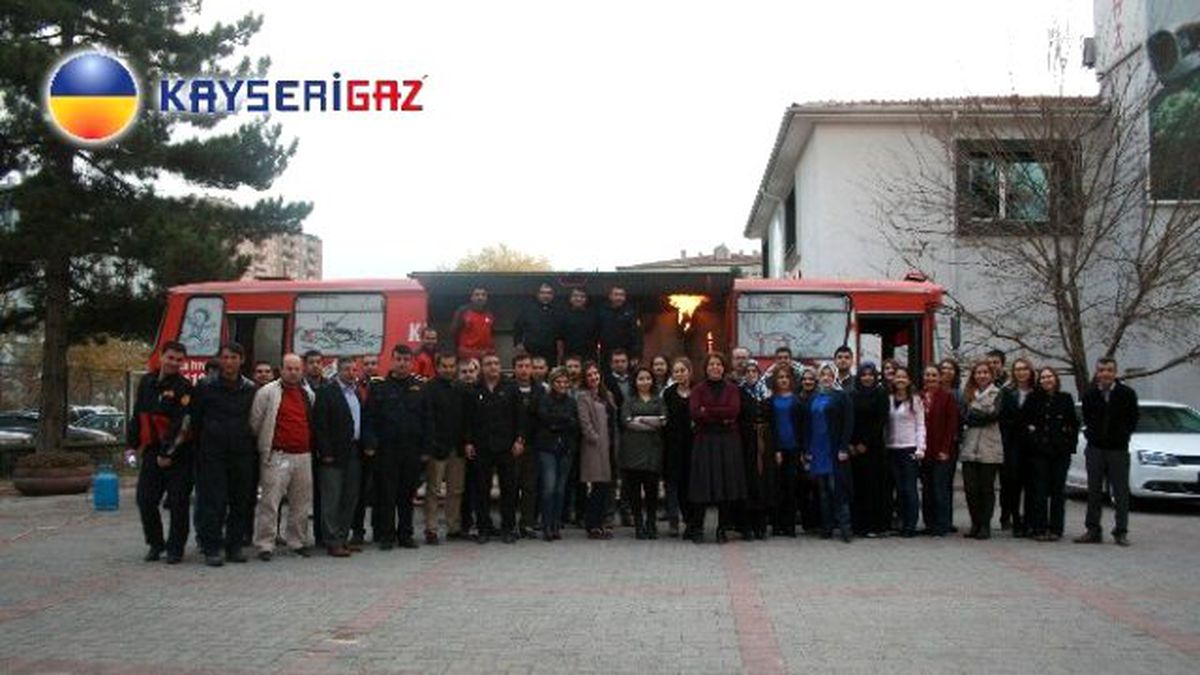 Kayserigaz\'dan Yangın Tatbikatı
