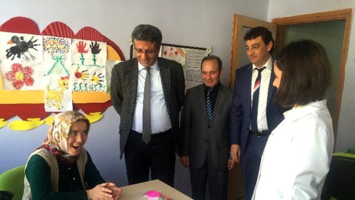 Kocagöz, Rehabilitasyon Merkezini Ziyaret Etti