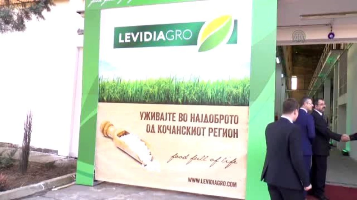 Makedonya\'da Pirinç Fabrikası Açıldı