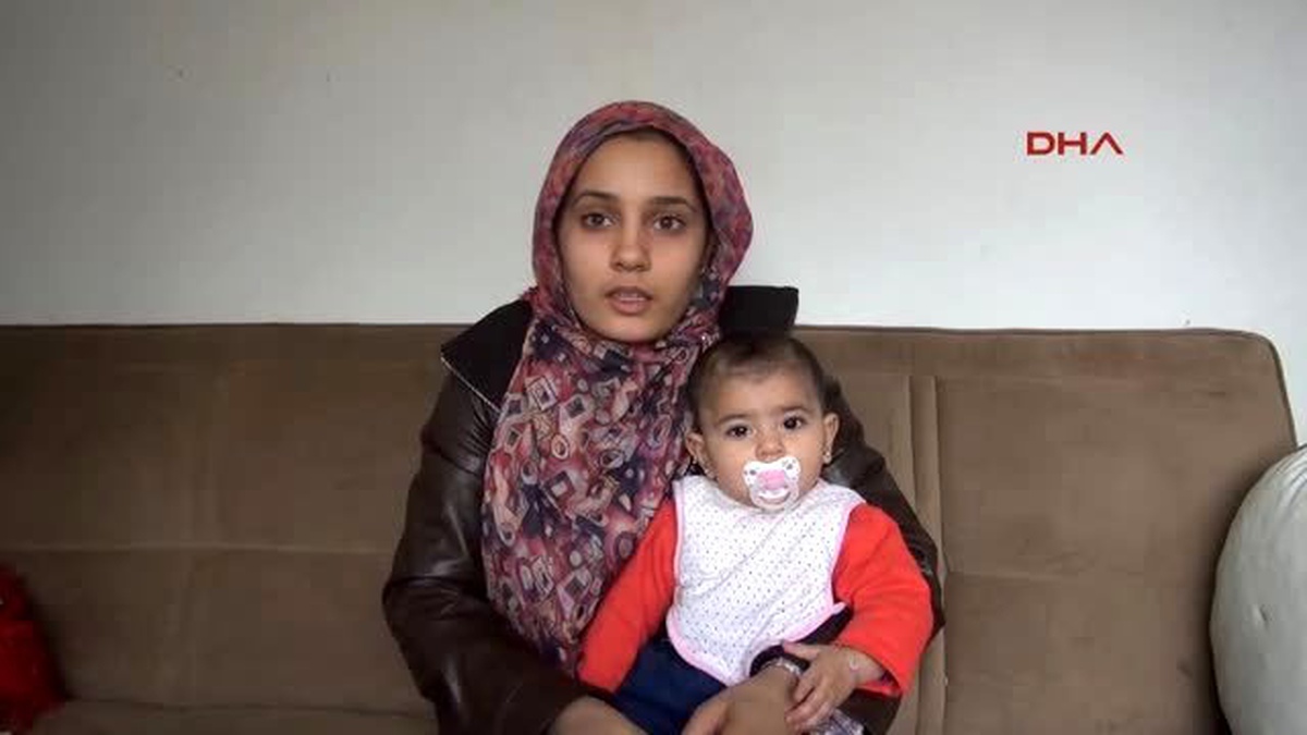 Suriyeli Sinem\'in 6 Aylık Bebeği ile Yaşam Dramı