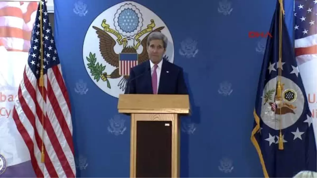 ABD Dışişleri Bakanı John Kerry Kıbrıs\'ta Temaslarda Bulundu