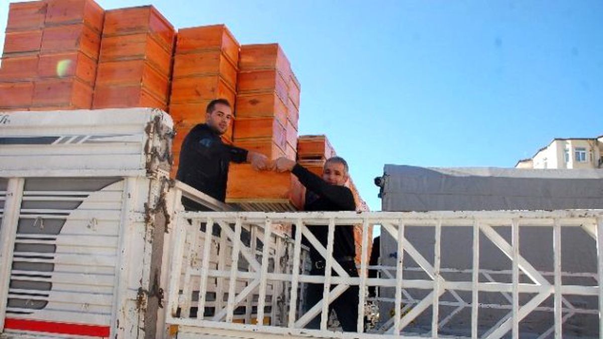 Adıyaman\'da, Arıcılara Bin 50 Adet Arı Kovanı Dağıtıldı