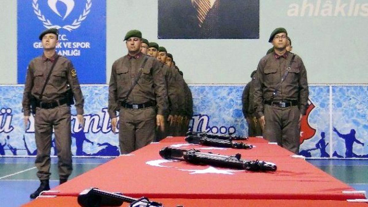 Aksaray'da 361. Dönem Erler Yemin Etti