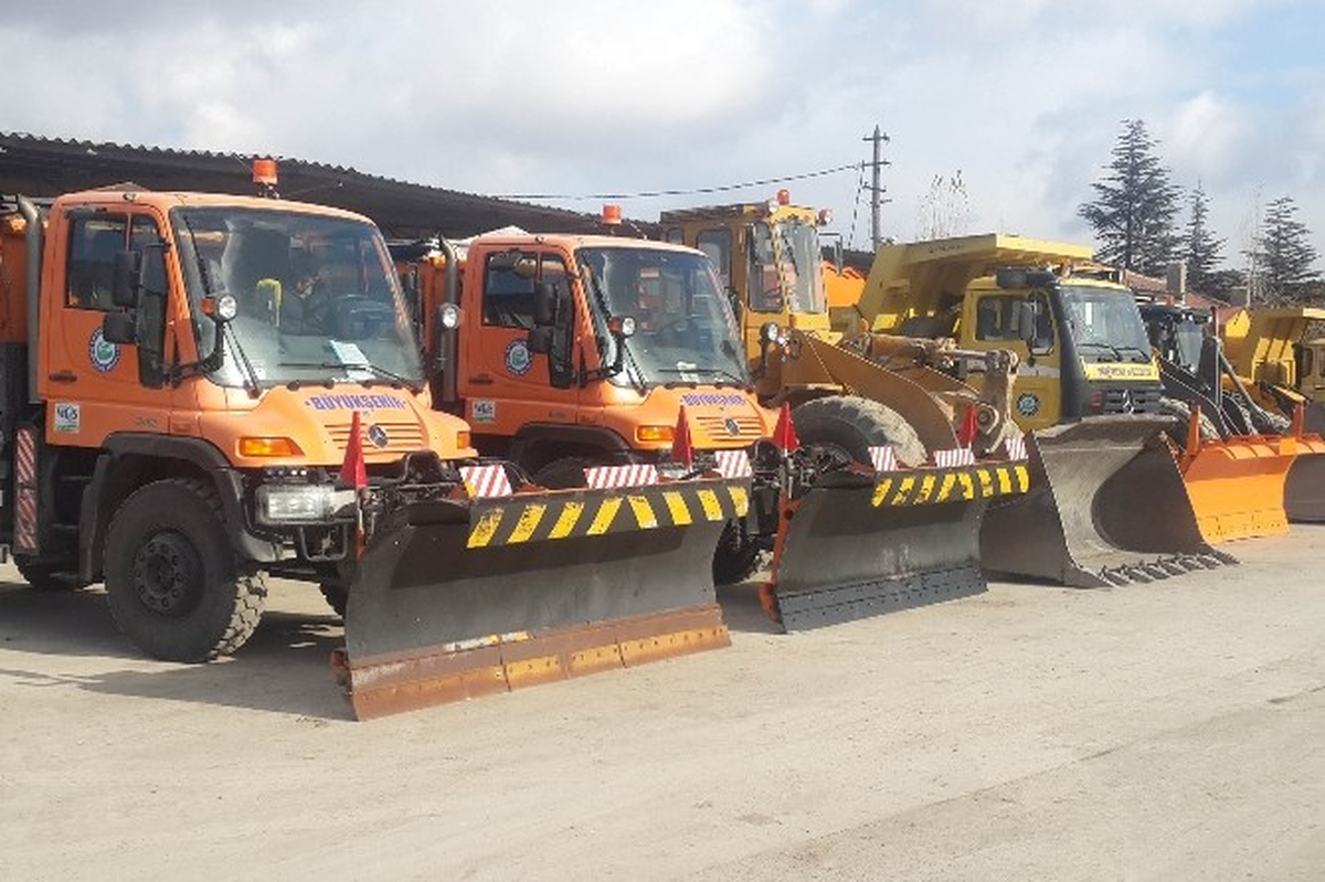 Büyükşehir Karla Mücadeleye Hazır