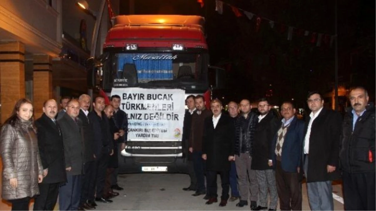 Çankırı\'dan Bayır-bucak Türkmenleri İçin Yardım Konvoyu Yola Çıktı