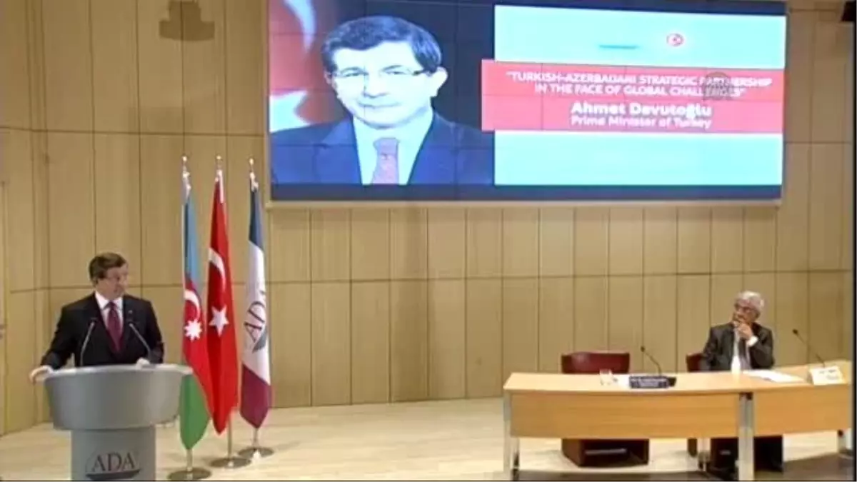 Davutoğlu: "Can Azerbaycan\'ın Toprakları İşgalden Kurtuluncaya Kadar Türkiye Yanında Olacak"