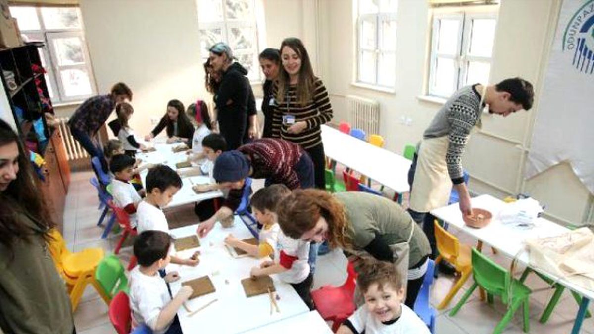 Engelli Çocuklarla Seramik Etkinliği