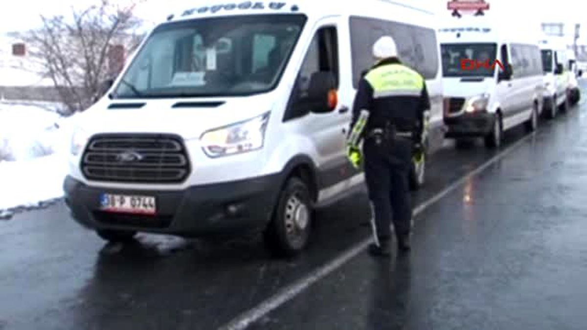 Kayseri Sürücülere Kar Lastiği Denetimi