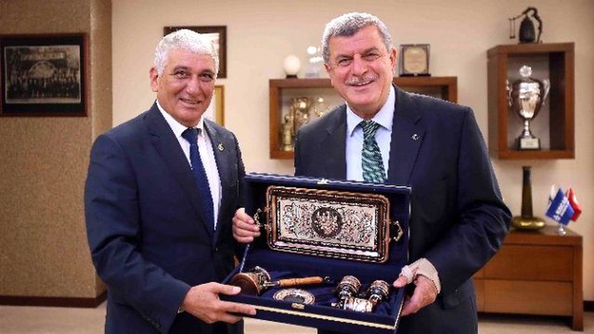 KKTC Güzelyurt Belediye Başkanı, Başkan Karaosmanoğlu\'nu Ziyaret Etti