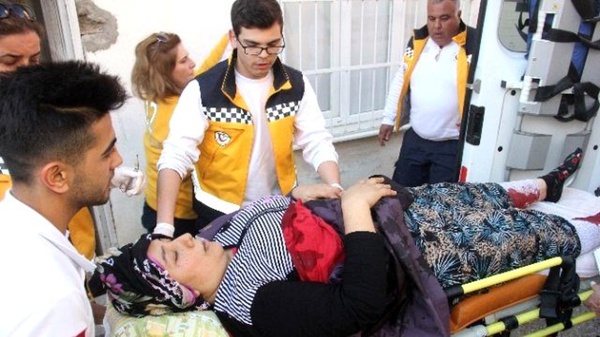 Kocasının Bıçakladığı Kadını, Komşusu Kurtardı