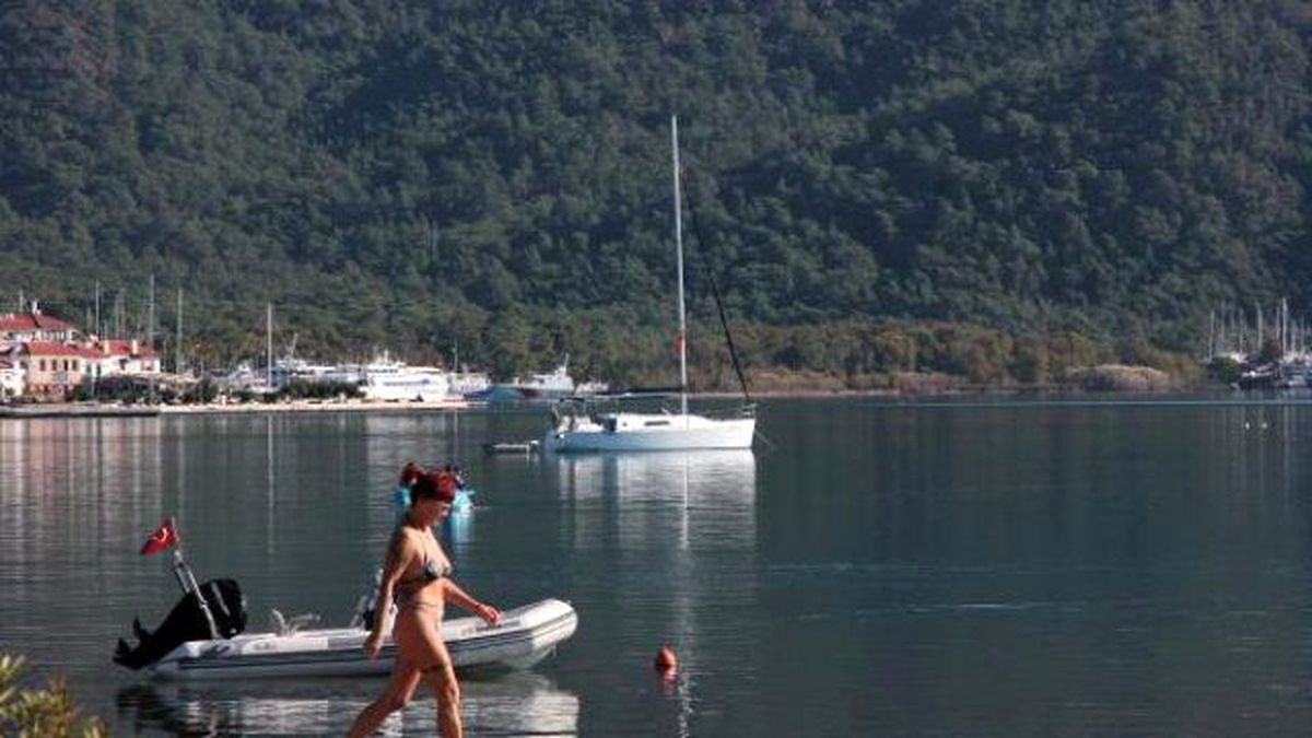 Marmaris\'te Aralık Güneşi