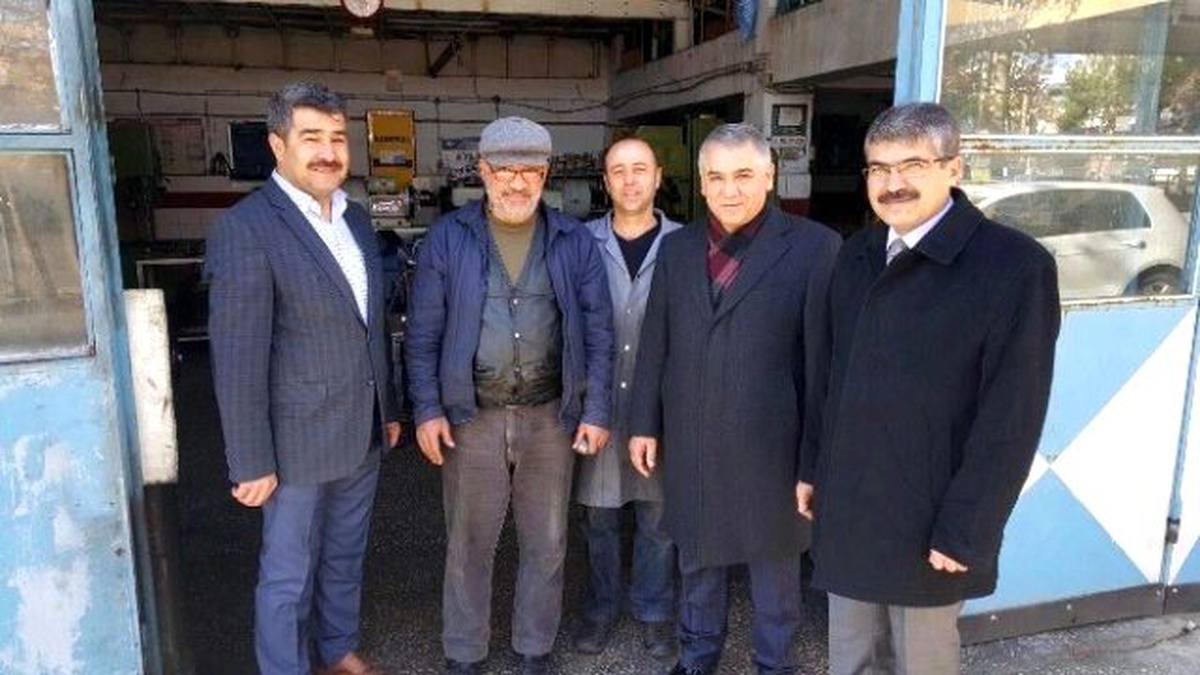 Milletvekili Boynukara, Küçük Sanayi Sitesi Esnafıyla Bir Araya Geldi