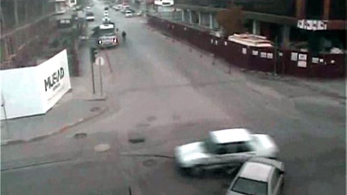 Trafik Kazalarını Mobese Kameraları Kaydetti