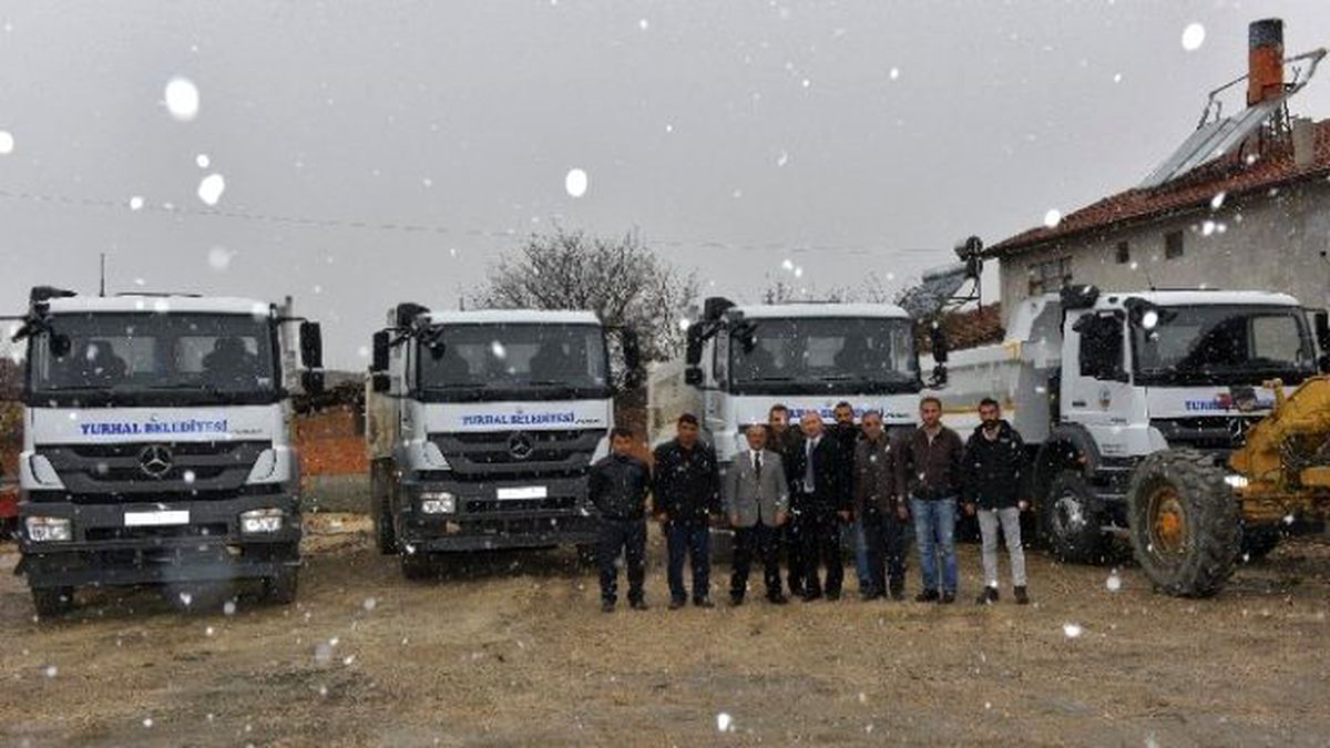 Turhal Belediyesi Kışa Hazır