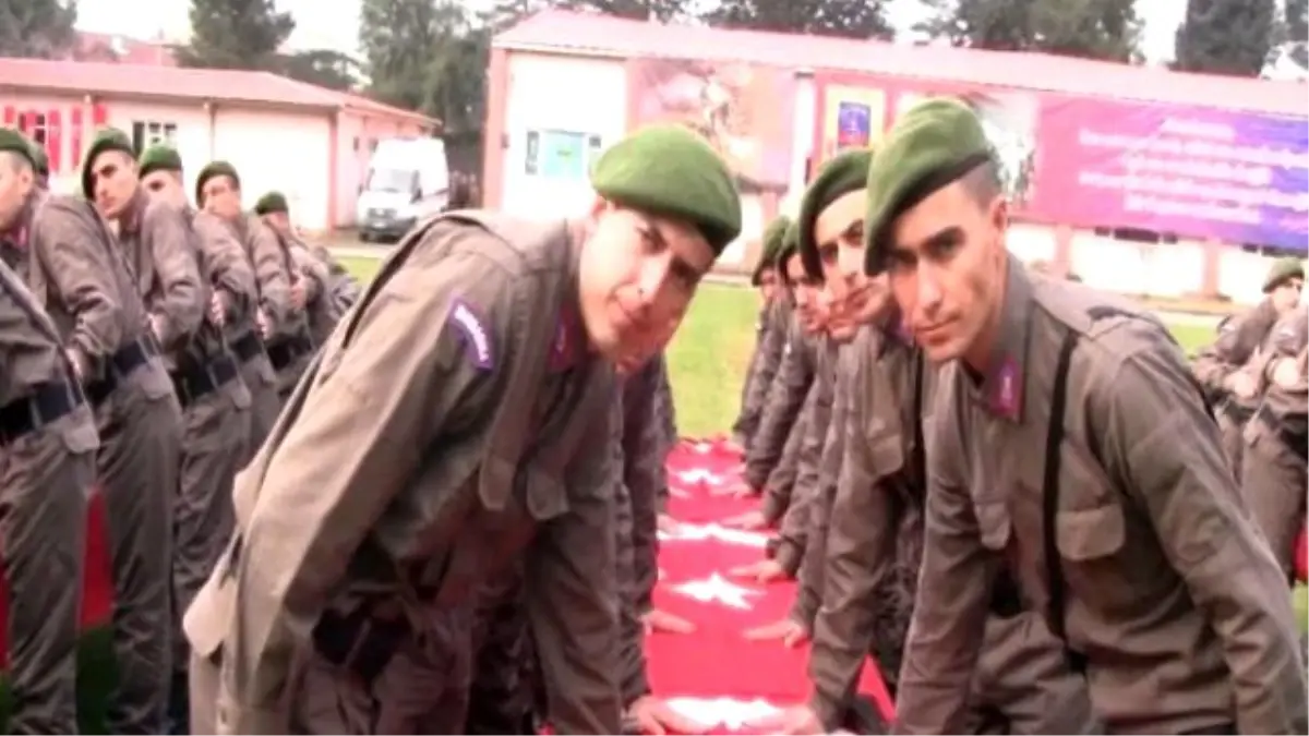 361\'inci Kısa Dönem Yükümlülerin "Ant İçme Töreni"