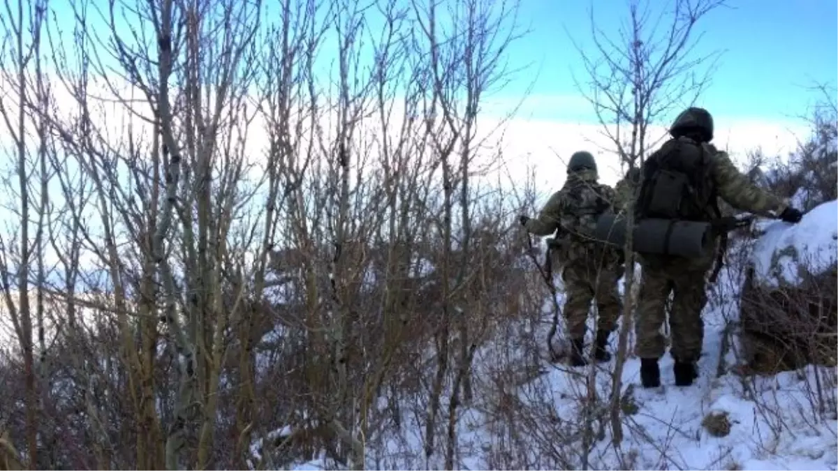 Ağrı Dağı\'ndaki PKK Sığınaklarına Operasyon