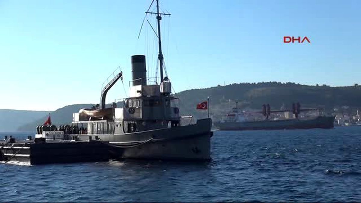 Çanakkale Rus Gemileri Karadeniz Yolunda