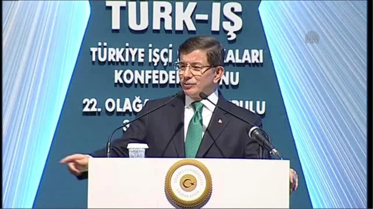 Davutoğlu: "Büyüyen Pastanın Daha Adil Paylaşılmasını Sağlayacağız"