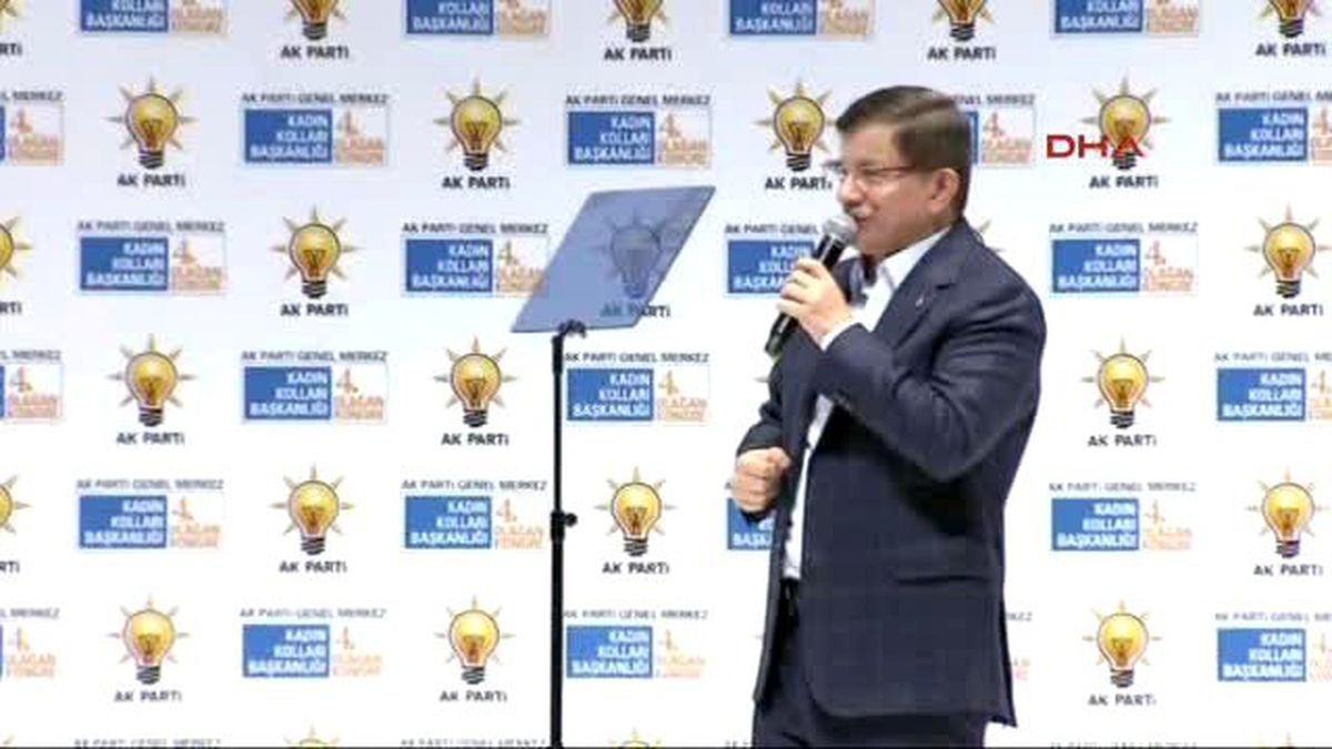 Davutoğlu; Sayımız Yetmemiş Olsa da Milletle Danışarak Anayasa\'yı Mutlaka Değiştireceğiz 4-