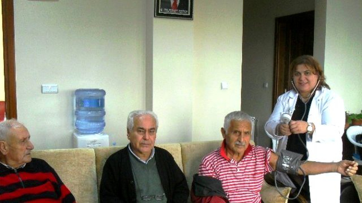 Emekli Evi Sakinleri Sağlıklı Çıktı