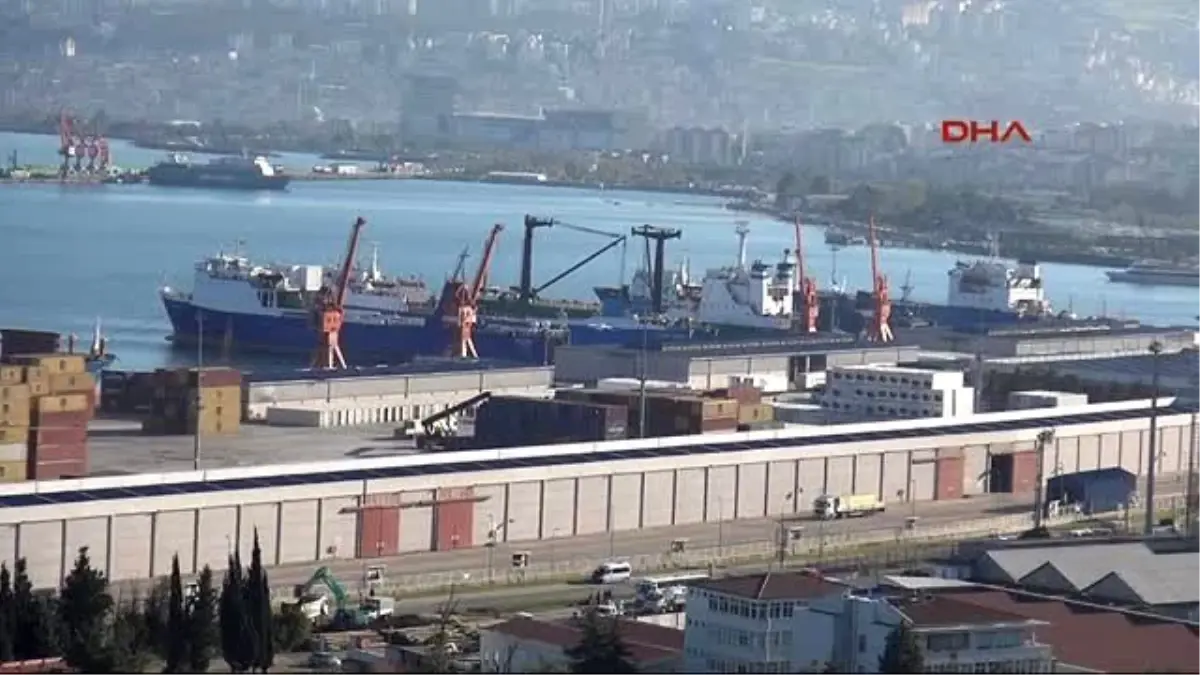 Samsun Limanı\'nda 4 Rus Gemisi Denetime Takıldı