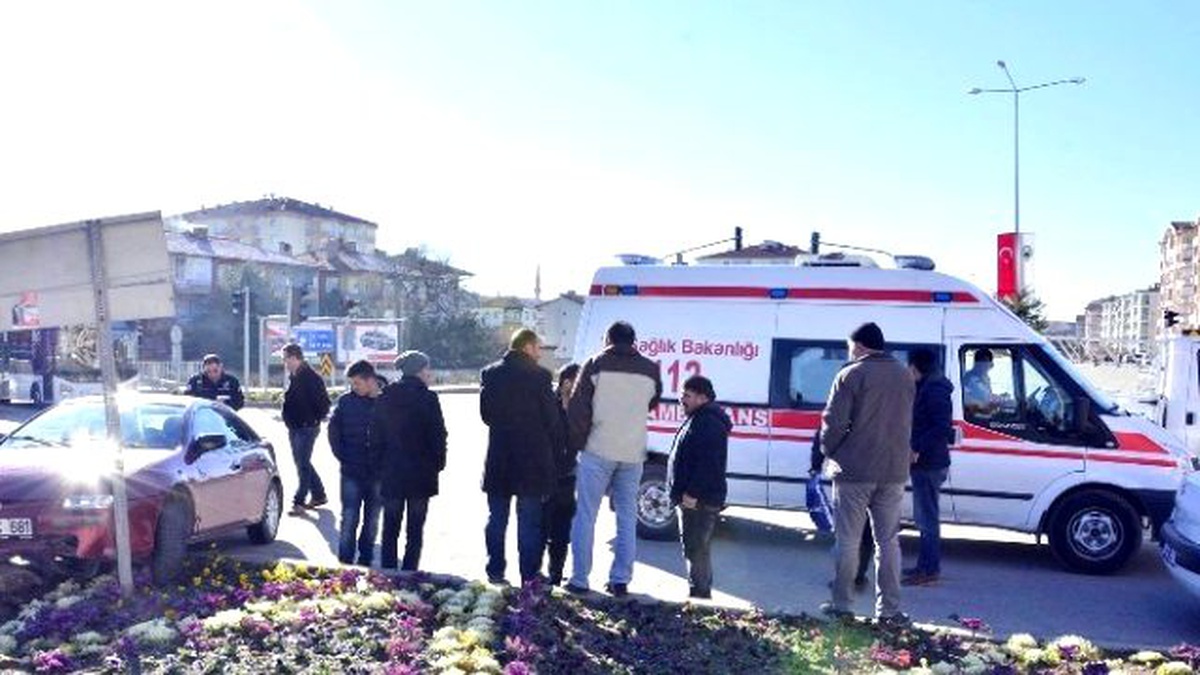 Sungurlu\'da Trafik Kazası: 1 Yaralı