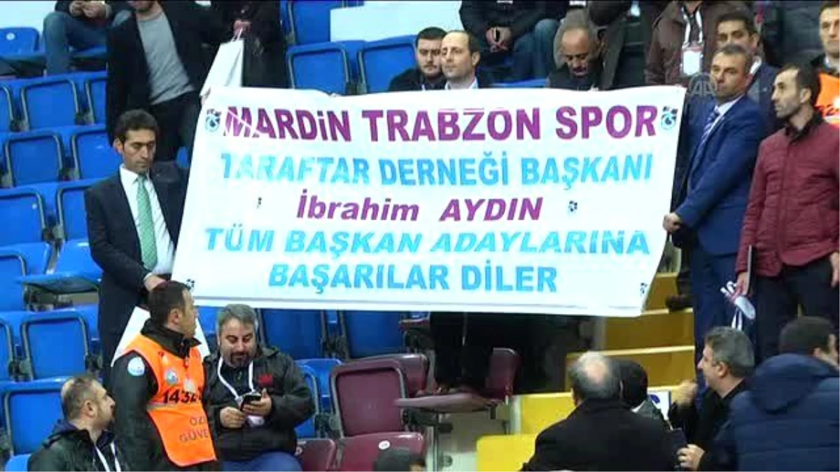 Trabzonspor Kulübü Kongresi\'nin İlk Günü Sona Erdi