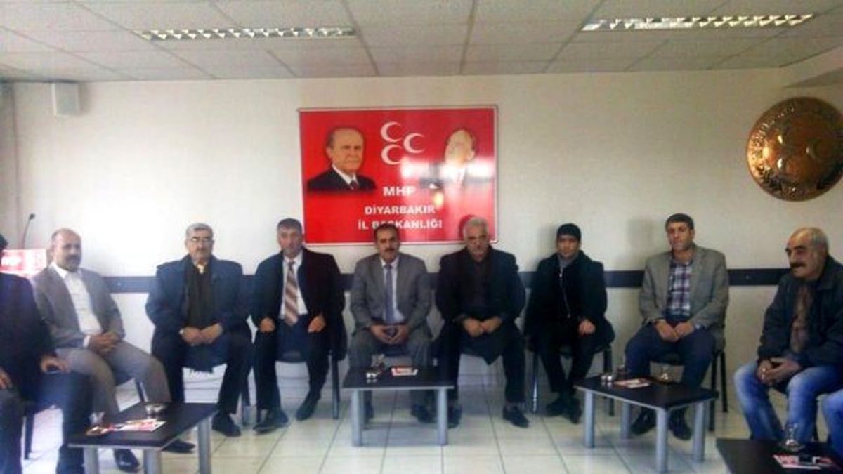 Diyarbakır\'dan Bahçeliye Tam Destek