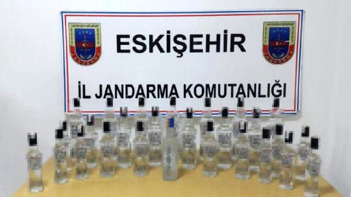 Eskişehir\'de Jandarmadan Sahte İçki Denetimi