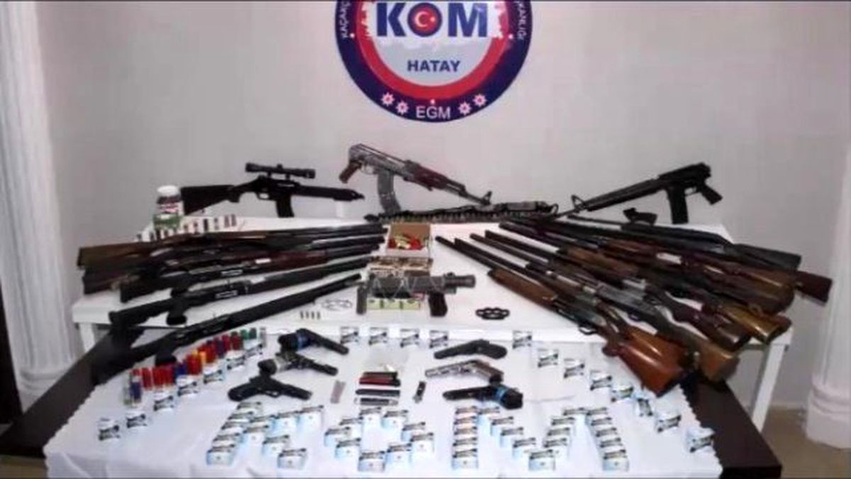 Hatay\'da Silah Kaçakçılarına Darbe