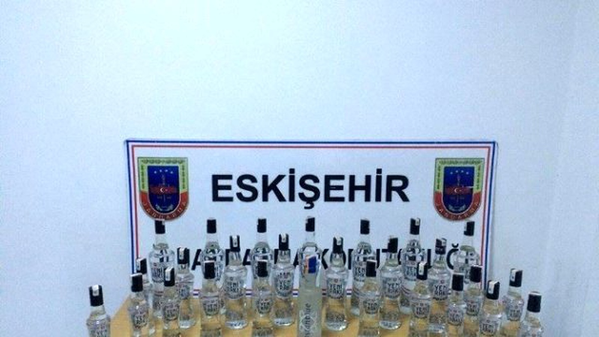 Jandarma Sahte İçkiye Geçit Vermedi