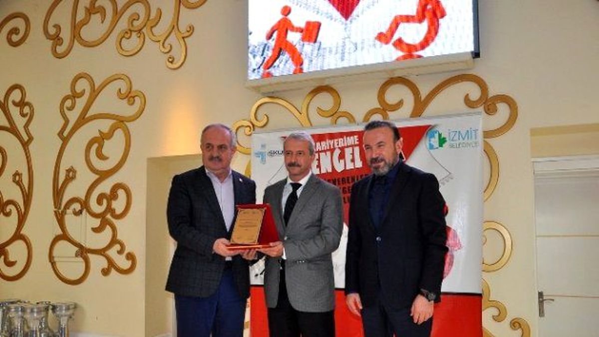 Kent Konut\'a Engelli İstihdam Plaketi