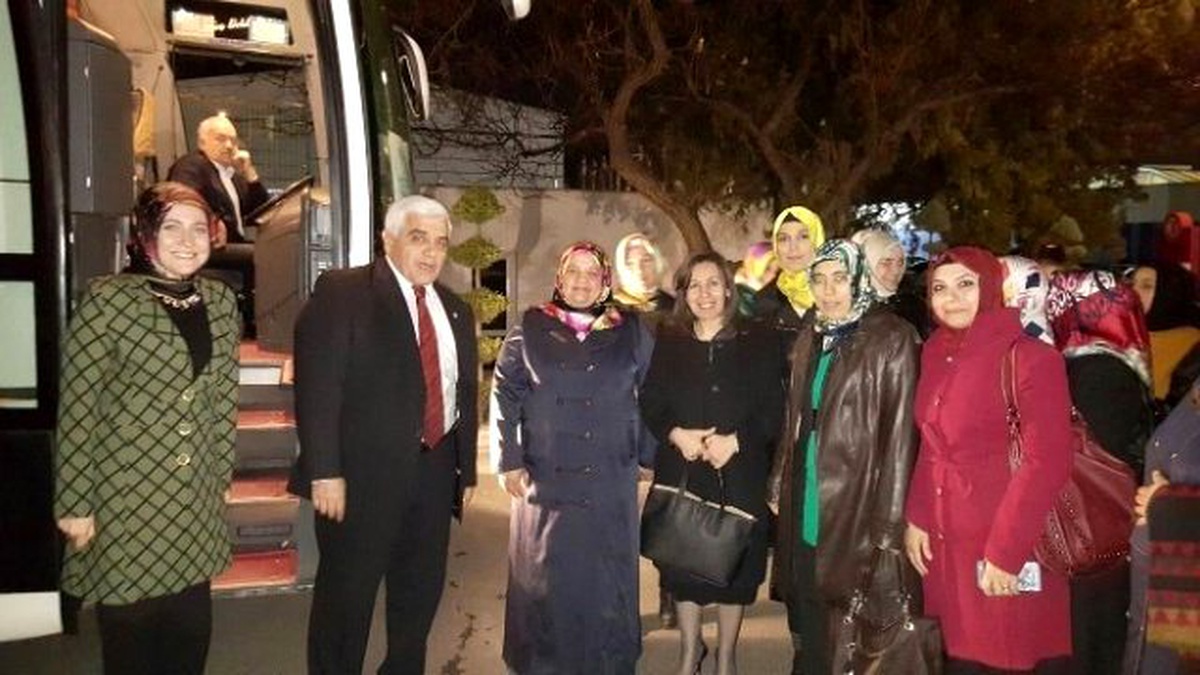 Kilis AK Parti Kadın Kolları Yönetimi Ankara\'da