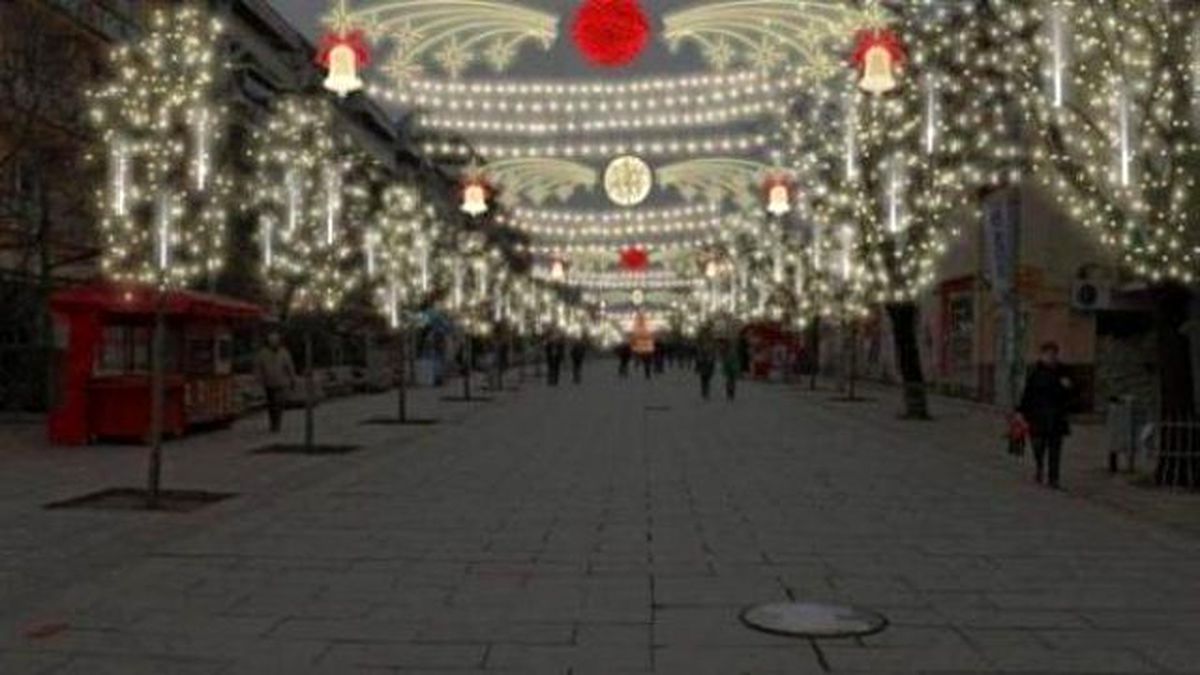 Priştine\'de Yılbaşı İçin Süsleme Çalışmaları Başladı